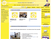 Tablet Screenshot of chiro-gymnastik.de